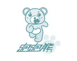 跑跑熊 第2类颜料油漆商标图样