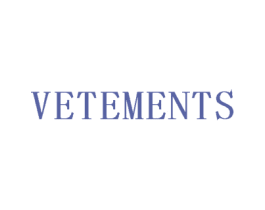 VETEMENTS 第2类颜料油漆商标图样