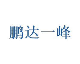 鹏达一峰 第1类化学原料商标图样