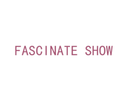 FASCINATE SHOW 第25类服装鞋帽商标图样