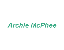 ARCHIE MCPHEE 第28类体育玩具商标图样