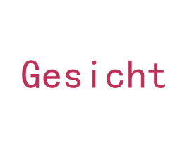 GESICHT 第10类医疗器械商标图样