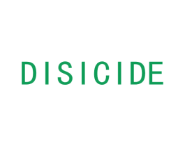 DISICIDE 第5类医药商标图样
