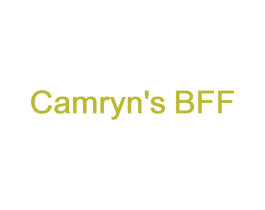 CAMRYN'S BFF 第21类厨房洁具商标图样