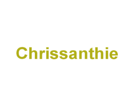 CHRISSANTHIE 第3类化妆品商标图样