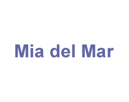 MIA DEL MAR 第3类化妆品商标图样
