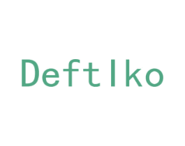 DEFTLKO 第25类服装鞋帽商标图样