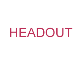 HEADOUT 第35类广告贸易商标图样