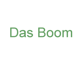 DAS BOOM 第3类化妆品商标图样