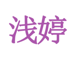 浅婷 第10类医疗器械商标图样
