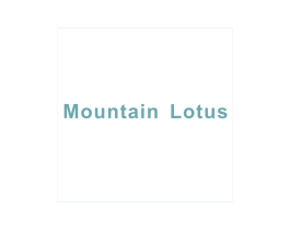 MOUNTAIN LOTUS 第3类化妆品商标图样