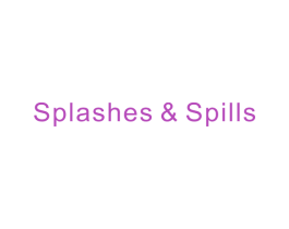 SPLASHES&SPILLS 第3类化妆品商标图样