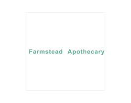 FARMSTEAD APOTHECARY 第3类化妆品商标图样