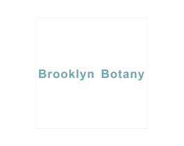 BROOKLYN BOTANY 第3类化妆品商标图样