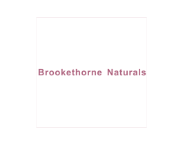 BROOKETHORNE NATURALS 第3类化妆品商标图样