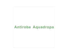 ANTIROBE AQUADROPA 第5类医药商标图样