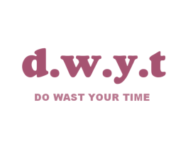 D.W.Y.T DO WAST YOUR TIME 第14类珠宝钟表商标图样