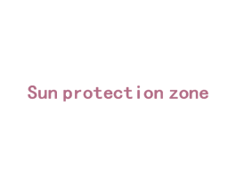 SUN PROTECTION ZONE 第25类服装鞋帽商标图样