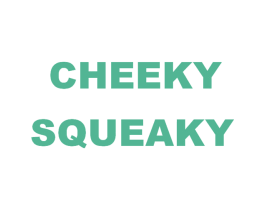 CHEEKY SQUEAKY 第3类化妆品商标图样