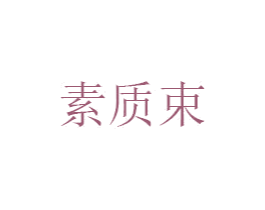 素质束 第25类服装鞋帽商标图样