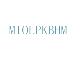 MIOLPKBHM 第25类服装鞋帽商标图样