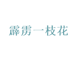 霹雳一枝花 第25类服装鞋帽商标图样