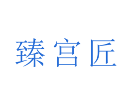 臻宫匠 第19类建筑材料商标图样