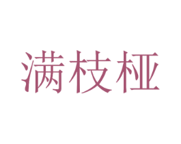 满枝桠 第25类服装鞋帽商标图样
