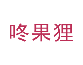 咚果狸 第25类服装鞋帽商标图样