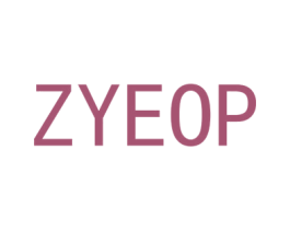 ZYEOP 第25类服装鞋帽商标图样