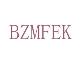 BZMFEK 第25类服装鞋帽商标图样