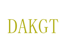 DAKGT 第25类服装鞋帽商标图样