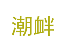 潮衅 第25类服装鞋帽商标图样
