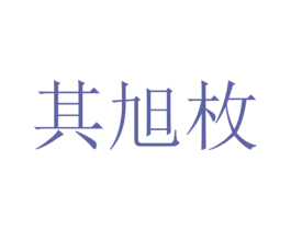 其旭枚 第25类服装鞋帽商标图样