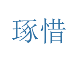 琢惜 第25类服装鞋帽商标图样