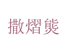 撒熠熋 第25类服装鞋帽商标图样