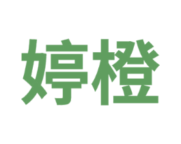 婷橙 第3类化妆品商标图样