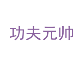 功夫元帅 第35类广告贸易商标图样
