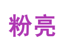 粉亮 第3类化妆品商标图样