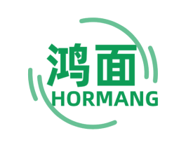 鸿面 HORMANG 第25类服装鞋帽商标图样