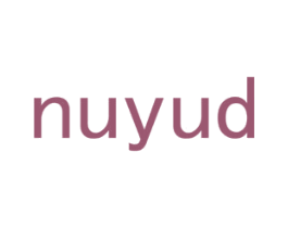 NUYUD 第3类化妆品商标图样