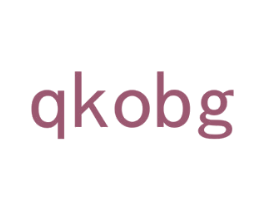 QKOBG 第25类服装鞋帽商标图样