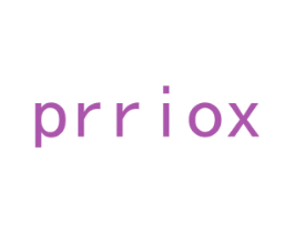 PRRIOX 第3类化妆品商标图样