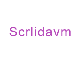 SCRLIDAVM 第3类化妆品商标图样