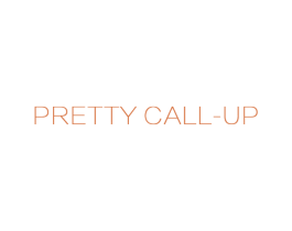 PRETTY CALL-UP 第3类化妆品商标图样