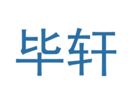 毕轩 第25类服装鞋帽商标图样