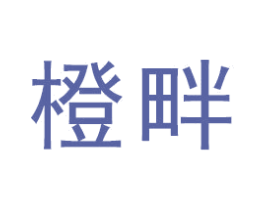 橙畔 第16类办公工具商标图样