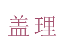 盖理 第16类办公工具商标图样