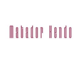 MATADOR KENDO 第25类服装鞋帽商标图样
