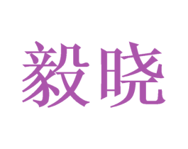 毅晓 第16类办公工具商标图样